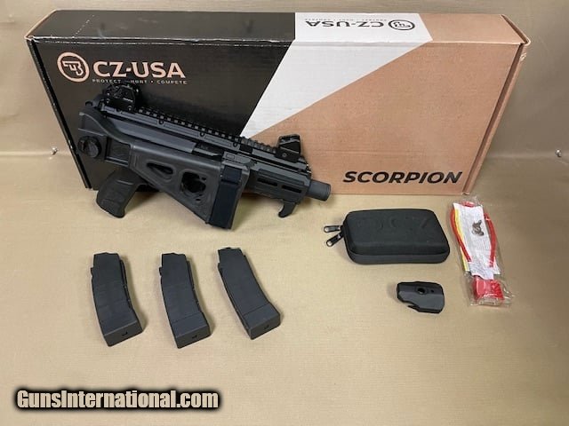 CZ CZ SCORPION 3 PLUS 9MM LUGER (9X19 PARA)