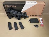 CZ CZ SCORPION 3 PLUS 9MM LUGER (9X19 PARA)