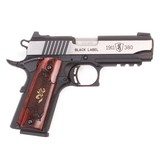BROWNING 1911 BLACK LABEL MEDALLION .380 ACP - 2 of 3