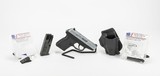 KELTEC P-11, Two Tone Stainless with Holster & Belt Clip 9MM LUGER (9X19 PARA)