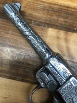 LUGER 1939 Black Widow NICKEL PLATED 100% Master Engraved! W/ FXO Magazine! 9MM LUGER (9X19 PARA) - 3 of 3