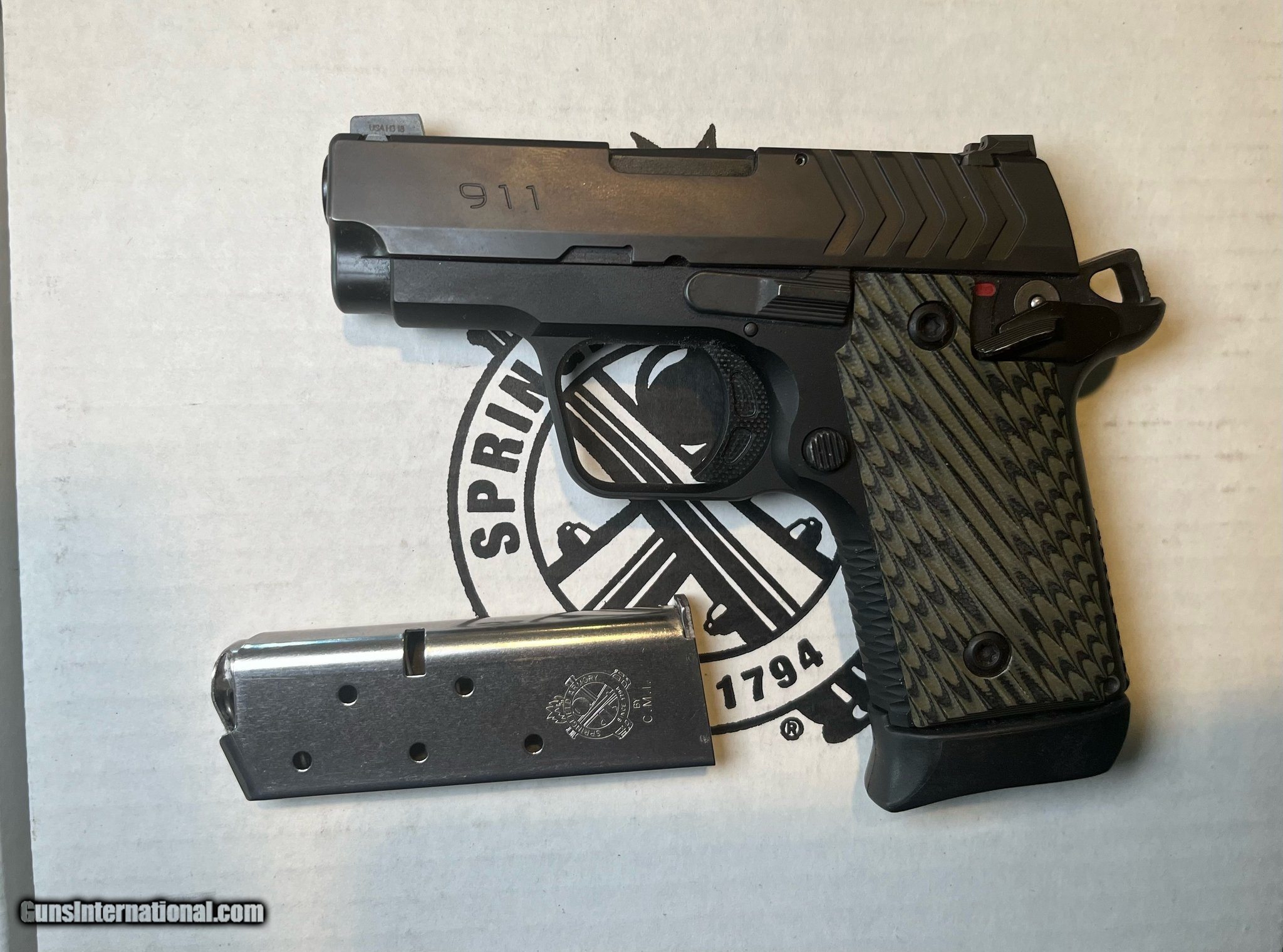 SPRINGFIELD ARMORY 911 .380 ACP