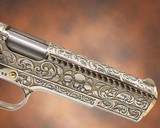 COLT 1911 Customized , 24K Gold, Skulls & Scrolls Engraved , 45ACP - RARE .45 ACP - 3 of 3