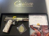 KIMBER "Matte Deluxe" 1911 Limted Edition 1 of 200 .38 SUPER - 1 of 3