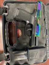 SIG SAUER P365-380 (MANUAL SAFETY) [RAINBOW TITANIUM] .380 ACP - 2 of 3