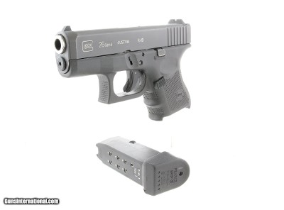 GLOCK 26
Gen 4 9MM LUGER (9X19 PARA)