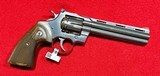 COLT PYTHON 2020 STAINLESS6" BARREL .38 SPECIAL/.357 MAGNUM - 1 of 3