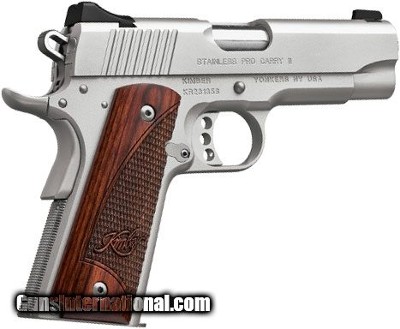 KIMBER STAINLESS PRO CARRY II .45 ACP