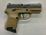 SIG SAUER P320 SUB-COMPACT 9MM LUGER (9X19 PARA) - 2 of 3
