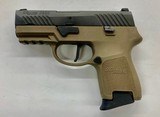 SIG SAUER P320 SUB-COMPACT 9MM LUGER (9X19 PARA) - 1 of 3