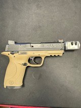 SMITH & WESSON M&P22 COMPACT CERAKOTE FDE THREADED BARREL .22 LR - 3 of 3