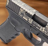 GLOCK Glock 17, 9mm Gen 3 - Mayan Aztec Engraved - CA Approved 9MM LUGER (9X19 PARA) - 3 of 3