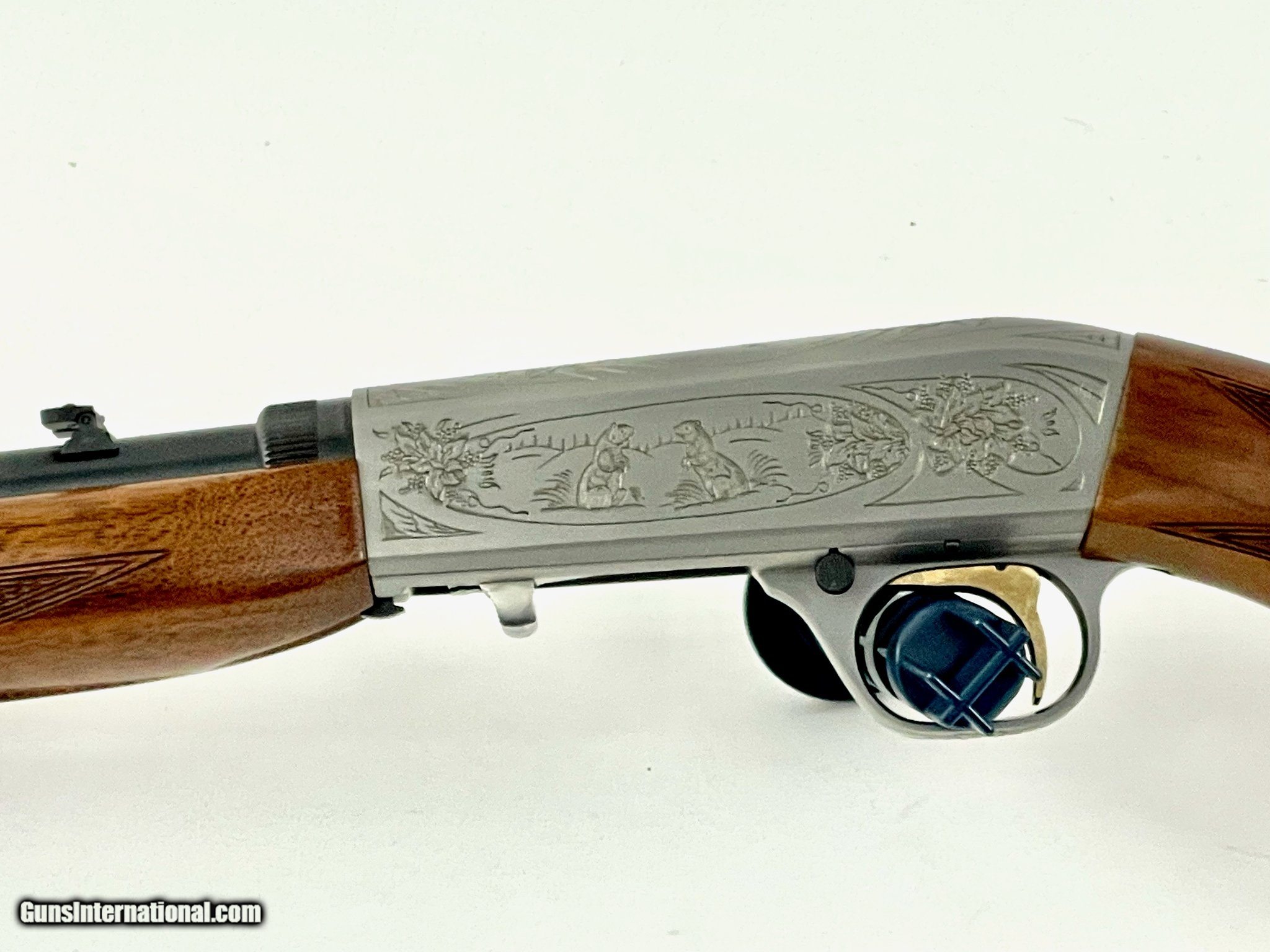 BROWNING SA-22 TAKEDOWN GRADE II ENGRAVED .22 LR