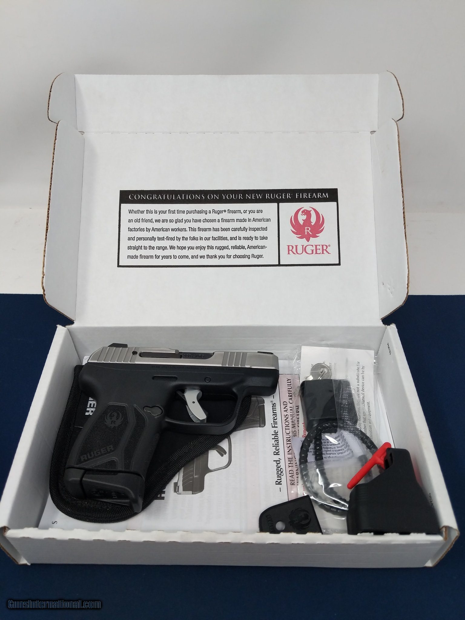 RUGER LCP MAX 75TH ANNIVERSARY .380 ACP