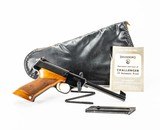 BROWNING Challenger Pistol with Gold Trigger, Made in Belgium 1965 .22 LR - 1 of 3