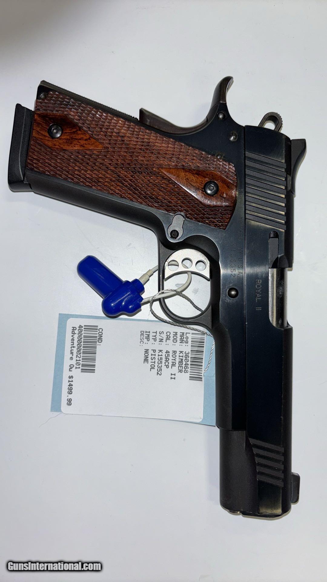 KIMBER ROYAL II .45 ACP for sale