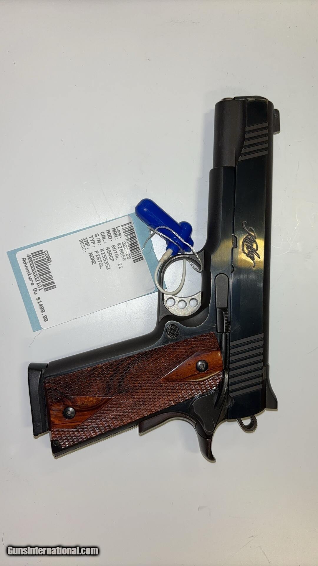 KIMBER ROYAL II .45 ACP for sale