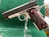 KIMBER 1911 PRO CRIMSON CARRY II W/ LASER GRIPS, BOX & 2 MAGS .45 ACP - 1 of 2