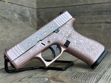 GLOCK 43X "Glock & Roses" 9MM LUGER (9X19 PARA) - 1 of 3