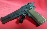 BROWNING "HI-POWER" MADE IN BELGIUM 9MM LUGER (9X19 PARA) - 1 of 3