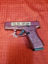 GLOCK 43X Black Cherry Paisley 9MM LUGER (9X19 PARA) - 2 of 3