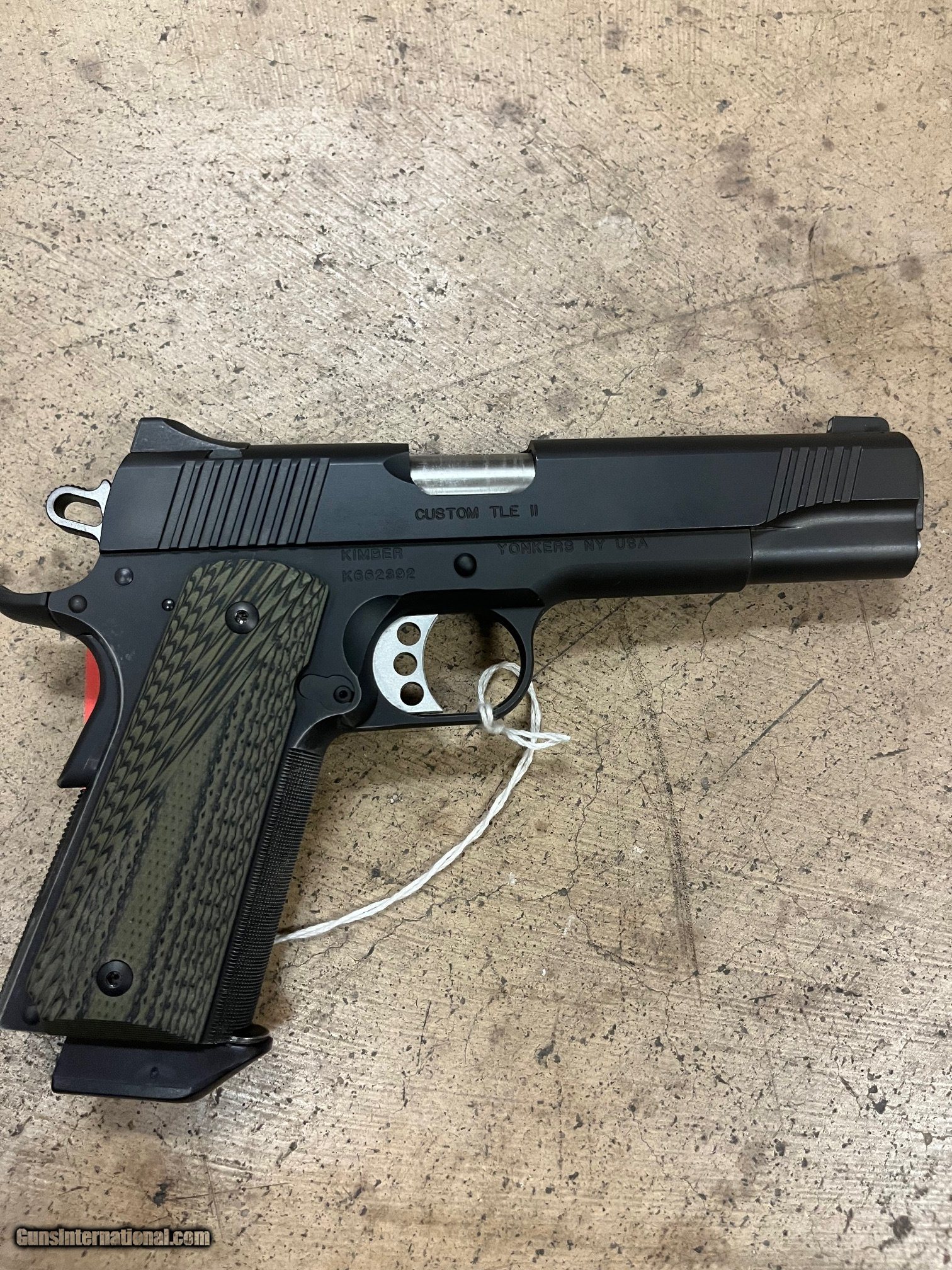 KIMBER Custom TLE II 1911 night sights .45 ACP