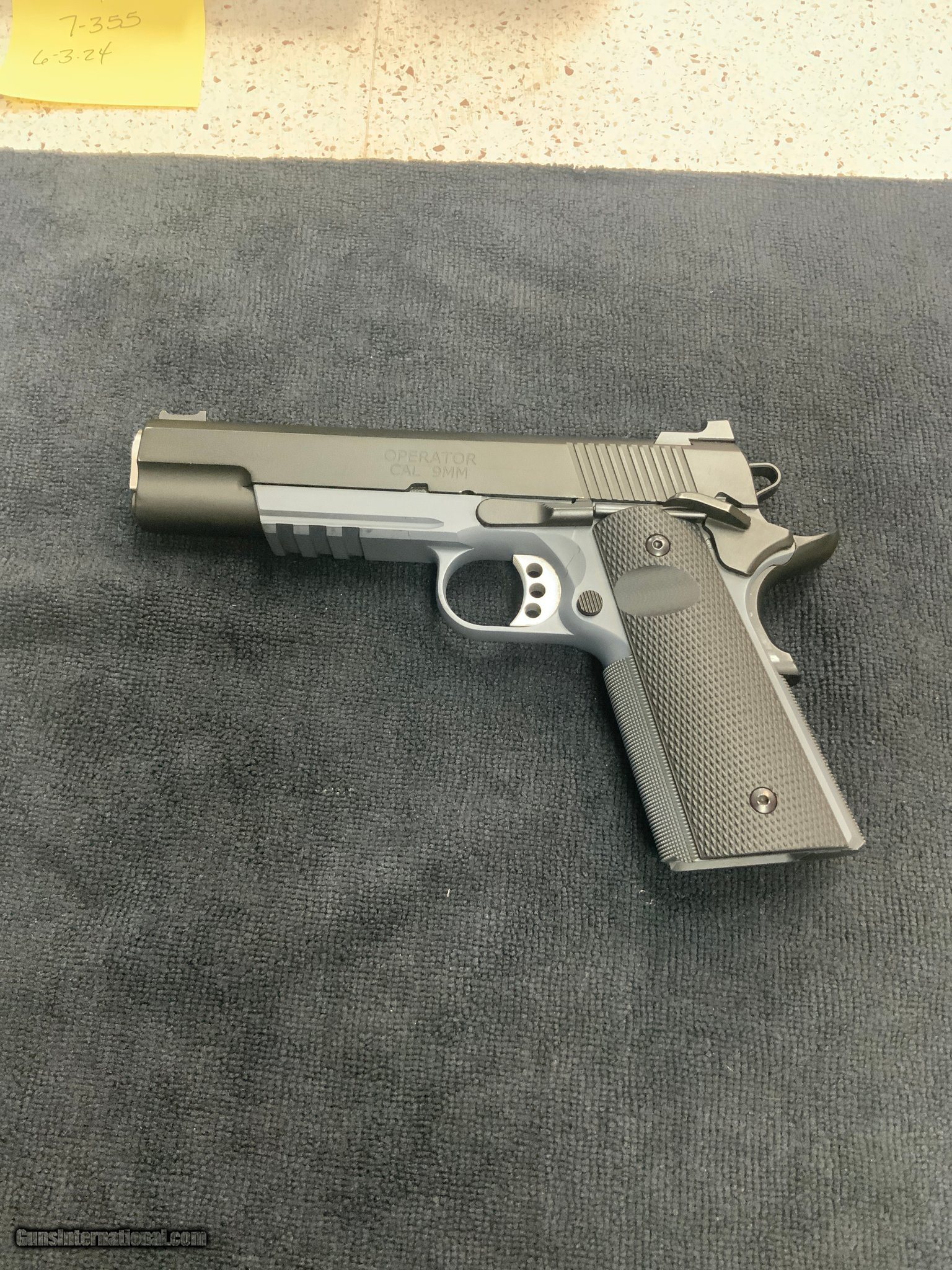 SPRINGFIELD ARMORY operator 9mm 9MM LUGER (9X19 PARA)