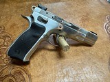 CZ CZ 75 BRUSHED STAINLESS 9MM LUGER (9X19 PARA) - 2 of 3