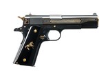 TALO COLT 1911 OSCURO Y ORO .38 SUPER - 1 of 1