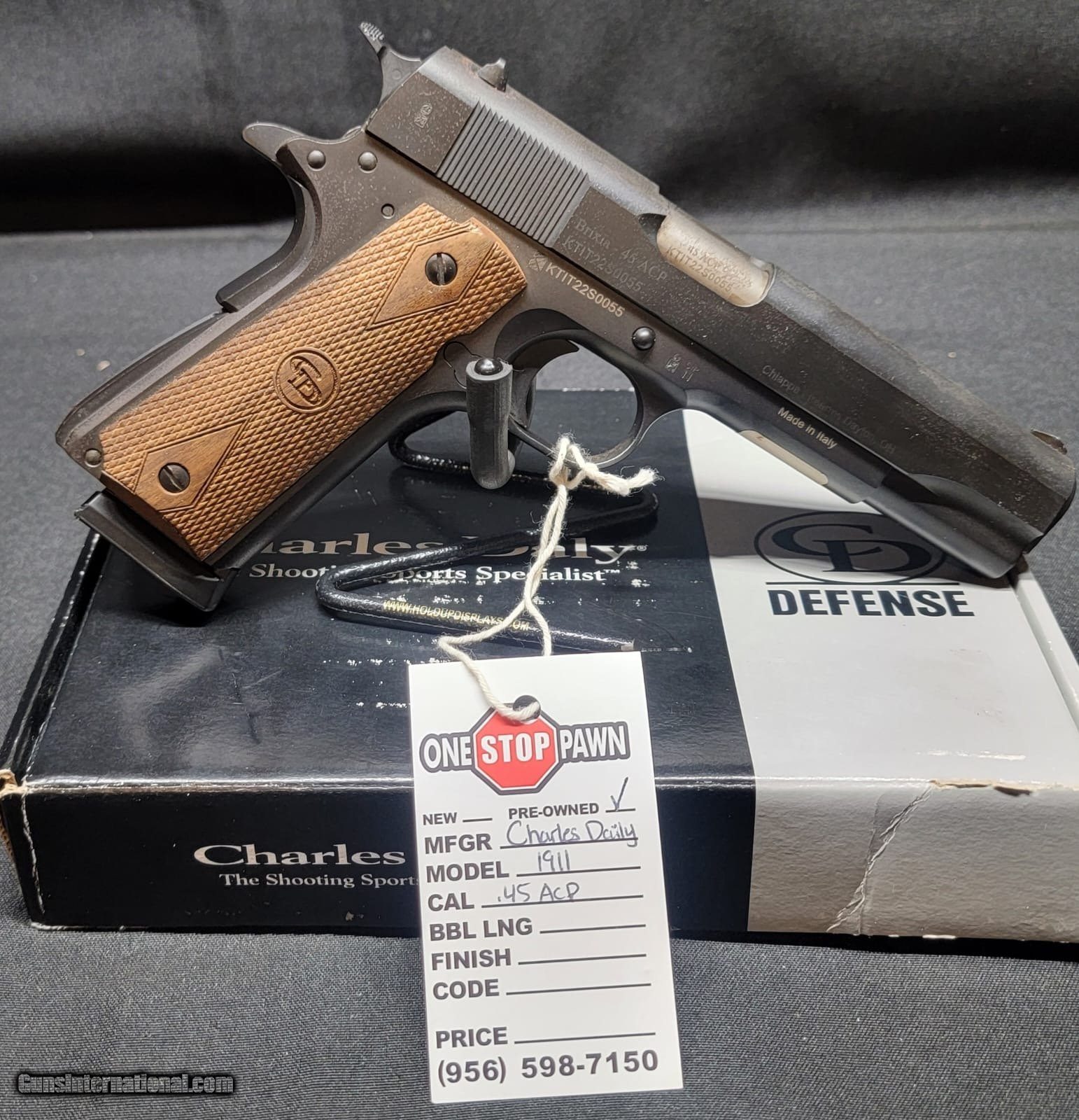 CHARLES DALY 1911 FIELD GRADE .45 .45 ACP