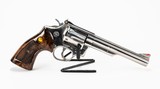 TAURUS Model 66 Revolver, .357 Magnum, Nickel w/ Wood Grips .357 MAG - 2 of 3