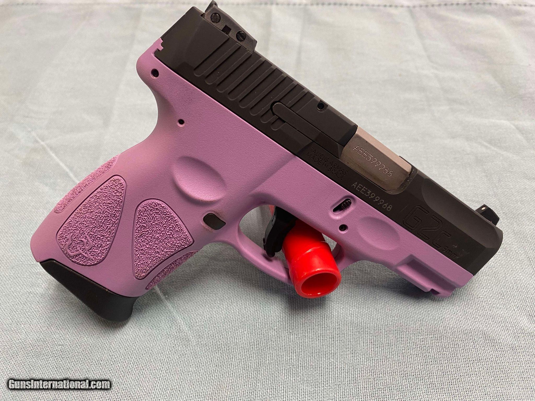 TAURUS G2C Light Purple Frame Compact 9MM LUGER (9X19 PARA)