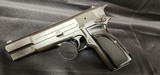 BROWNING "HI-POWER" MADE IN BELGIUM 9MM LUGER (9X19 PARA) - 1 of 3