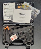 SIG SAUER P365 9MM LUGER (9X19 PARA) - 1 of 3