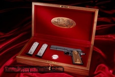 NIGHTHAWK CUSTOM Federal 100th Anniversary, Limited Run of 100, Gov.,Match Grade 5" .45 ACP