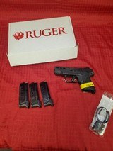 RUGER Security 380 Fiber optic sights .380 ACP - 1 of 3