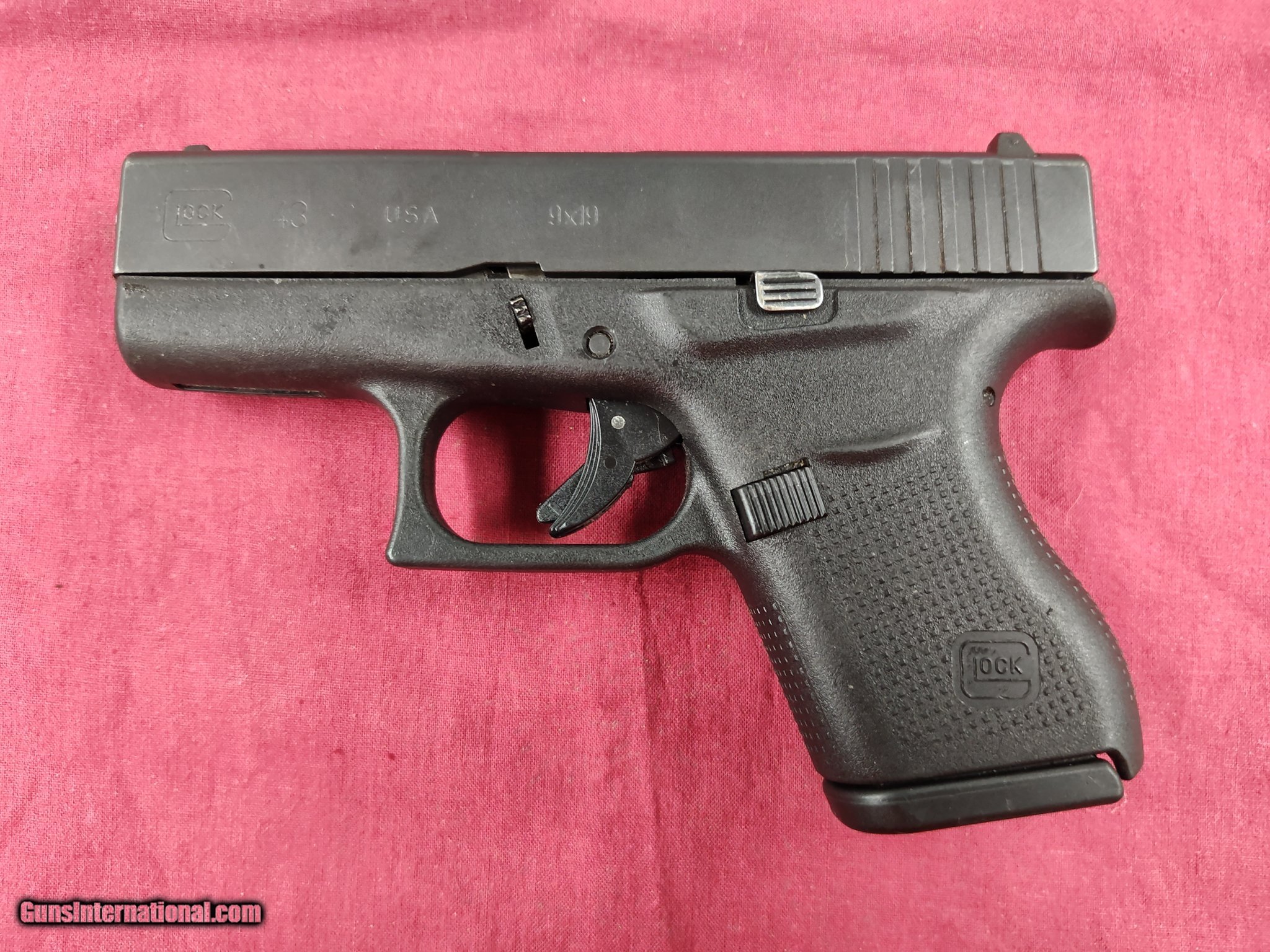 GLOCK 43 9MM LUGER (9X19 PARA)