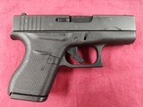 GLOCK 43 9MM LUGER (9X19 PARA) - 1 of 2