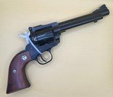 RUGER NEW MODEL SINGLE SIX W/ EXTRA 22 MAG CYLINDER 22LR/22WMR W/ BOX .22 LR/.22 WMR - 1 of 2