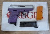 RUGER EC9S PURPLE 9MM LUGER (9X19 PARA) - 1 of 3