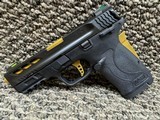 SMITH & WESSON M&P380 SHIELD EZ M2.0 GOLD PORTED BARREL .380 ACP - 2 of 3