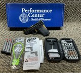 SMITH & WESSON M&P380 SHIELD EZ M2.0 GOLD PORTED BARREL .380 ACP - 1 of 3