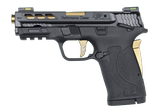 SMITH & WESSON M&P380 SHIELD EZ M2.0 GOLD PORTED BARREL .380 ACP - 2 of 3