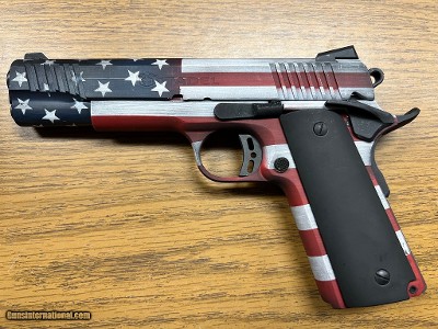 LEGACY SPORTS INTERNATIONAL 1911 Citadel Cerakote USA flag .45 ACP