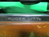 RUGER 1984 M77 ORIGINAL TANG SAFETY MODEL/RED BUTT .270 WIN - 3 of 3