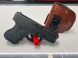 GLOCK g26 gen 3 26 sub compact wITH HOLSTER 9MM LUGER (9X19 PARA) - 1 of 3