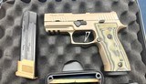 SIG SAUER P320 AXG Scorpion 9MM LUGER (9X19 PARA) - 2 of 2