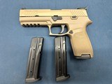 SIG SAUER P320 9MM LUGER (9X19 PARA) - 2 of 2