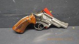 SMITH & WESSON 19-3 COMBAT MAGNUM NICKEL .357 .357 MAG - 2 of 3