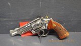 SMITH & WESSON 19-3 COMBAT MAGNUM NICKEL .357 .357 MAG - 1 of 3